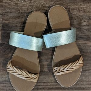 ⭐BRAND NEW Universal Thread Tori Sandals Leather…
